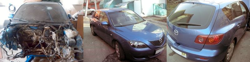 Восстановление Mazda 3 — фото 1