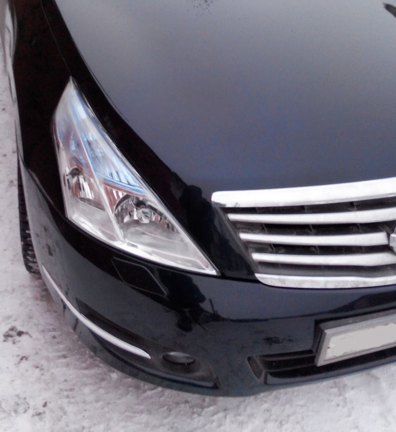 Ремонт бампера Nissan Teana