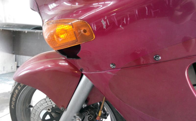 Восстановление пластика Kawasaki — фото 2