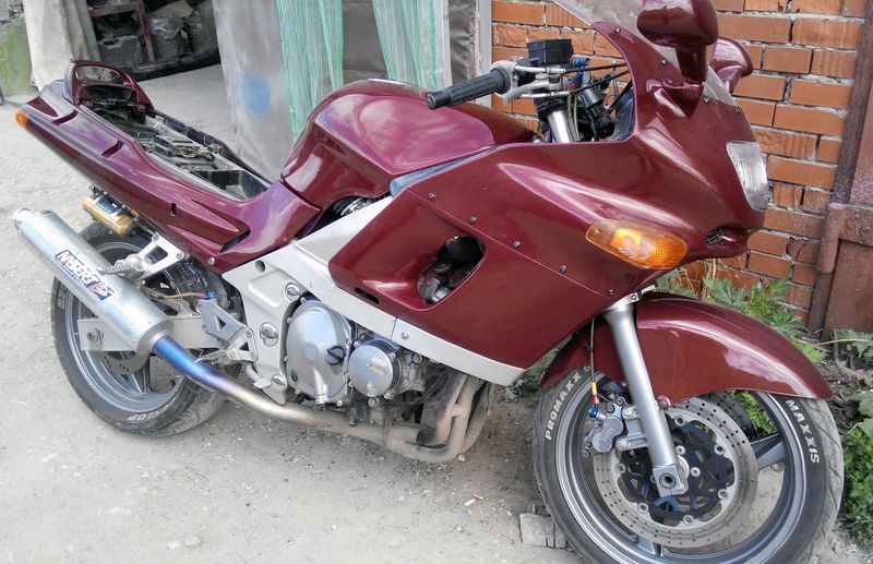 Восстановление пластика Kawasaki