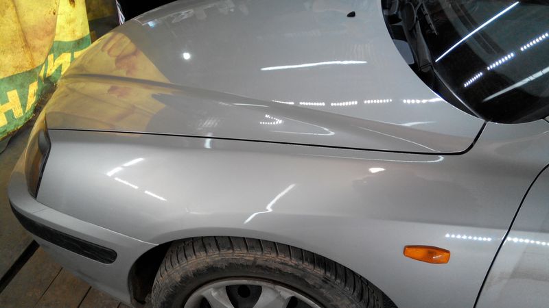 Ремонт крыла и капота Hyundai Elantra — фото 4