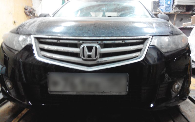 Ремонт бампера Honda Accord