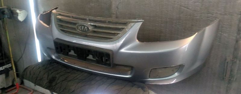 Восстановление переднего бампера Kia Cerato