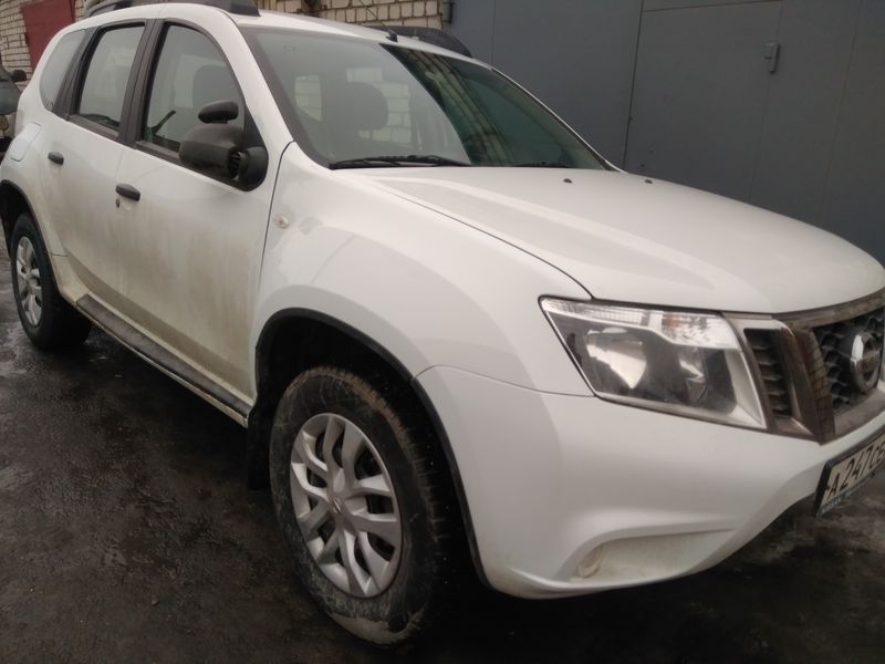 Ремонт крыла Nissan Terrano