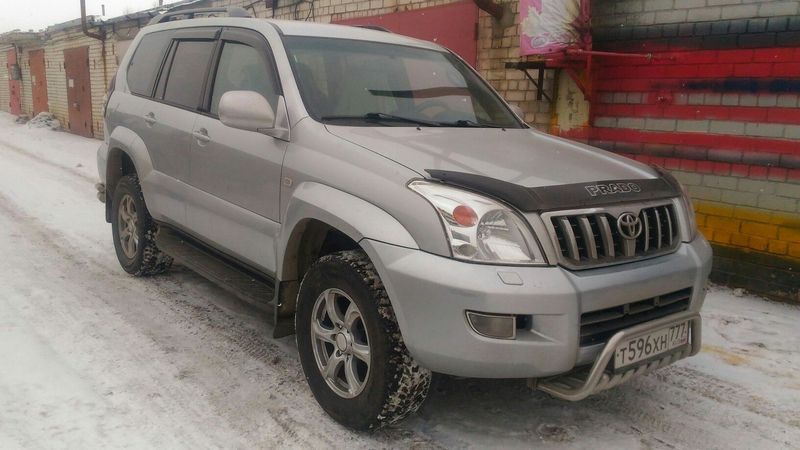 Ремонт брызговика Land Cruiser Prado