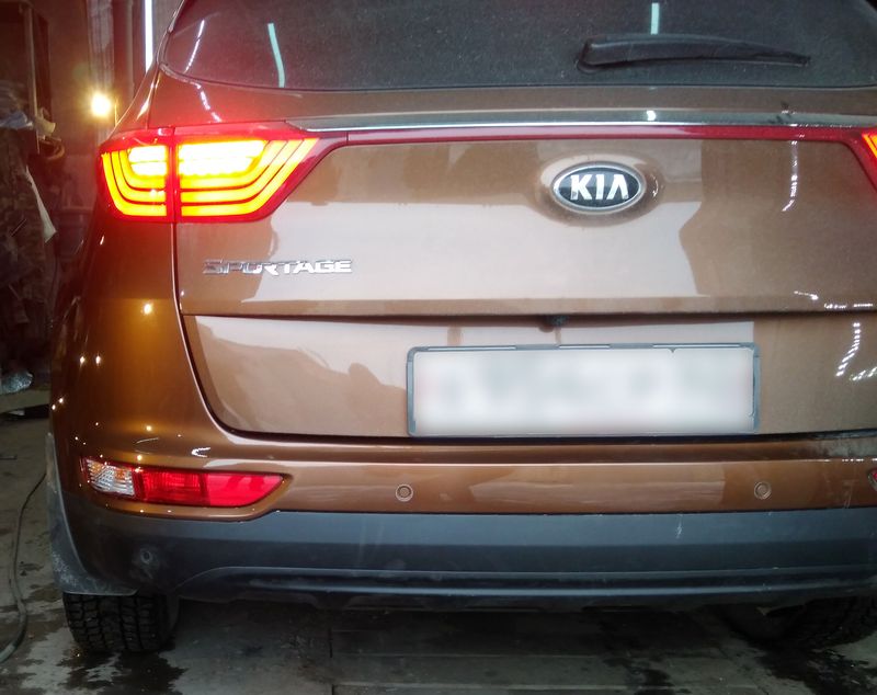 Доработка задних фонарей Kia Sportage — фото 2