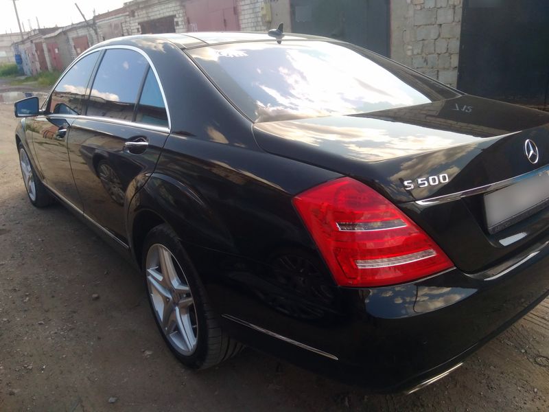 Полная покраска Mercedes S500