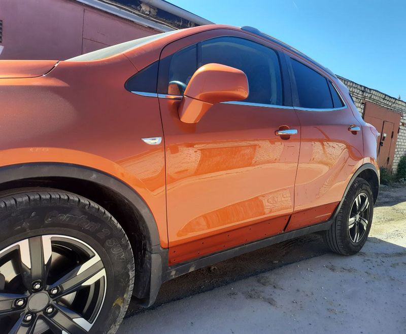Ремонт боковой части Opel Mokka